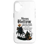 Vintage Sleeping Hollow Dead and Breakfast Halloween Case for iPhone 16 Plus