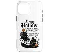 Vintage Sleeping Hollow Dead and Breakfast Halloween Case for iPhone 16 Pro Max