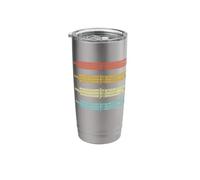 Vintage Slide Rule Mechanical Analog Retro Math Teacher Stainless Steel Insulated Tumbler
