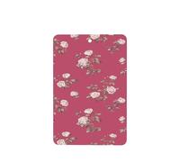 Vintage Small Rose On Pink Pattern Car Air Fresheners 4 Pcs Hanging Scented Cards Fragrance Scented Cards For Car Aromatherapy Tablets