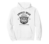 Vintage Smokey Bear Logo Only Officially Licensed Pullover Hoodie