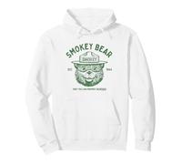 Vintage Smokey Bear Logo Only You Can Prevent Wildfires Pullover Hoodie