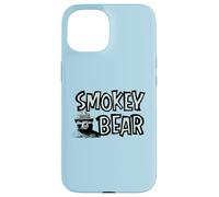Vintage Smokey Bear Wildfire Prevention Retro Illustration Case for iPhone 15