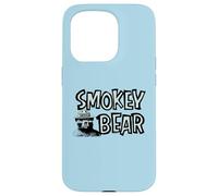 Vintage Smokey Bear Wildfire Prevention Retro Illustration Case for iPhone 15 Pro