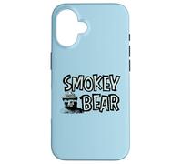 Vintage Smokey Bear Wildfire Prevention Retro Illustration Case for iPhone 16