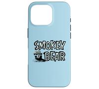 Vintage Smokey Bear Wildfire Prevention Retro Illustration Case for iPhone 16 Pro