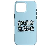 Vintage Smokey Bear Wildfire Prevention Retro Illustration Case for iPhone 16 Pro Max
