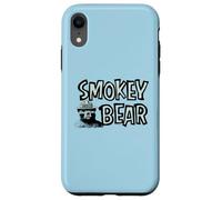 Vintage Smokey Bear Wildfire Prevention Retro Illustration Case for iPhone XR