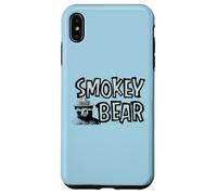 Vintage Smokey Bear Wildfire Prevention Retro Illustration Case for iPhone XS Max