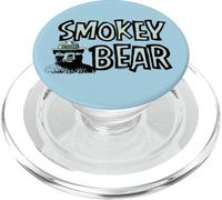 Vintage Smokey Bear Wildfire Prevention Retro Illustration PopSockets PopGrip for MagSafe