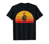 Vintage Snake Animal Lover Retro Snake Zoo Craw 70s 80s 90s T-Shirt