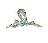 Vintage Snake Hairpin For Women Girl Elegant Metal Hair Stick/Claw Han Costume Styling Accessory Daily Use Trendy Hairpiece Adult Teens