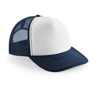 Vintage Snapback Trucker Baseball Cap Padded Front and Peak Mesh Back Hat