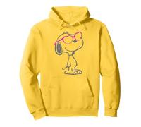 Vintage Snoopy Love Bloom Heart Shades Classic Comic Retro Pullover Hoodie