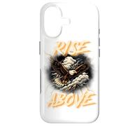 Vintage Soaring Eagle Stormy Clouds Earth Tone Nature Art Case for iPhone 17