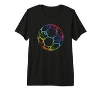 Vintage Soccer Ball Drawing for Soccer Fans Premium T-Shirt