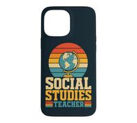 Vintage Social Studies Teacher Case for iPhone 13 Pro Max