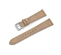 Vintage Soft Suede Leather Watch Band Quick Release 18mm 19mm 20mm 22mm Replacement Wristband Accessories,Khaki,22mm