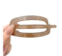 Vintage Solid Hollow Oval Simple Twist Hair Clips For Women Temperament Hair Ornament Headband Hairpin Fashion Hair Accessories(4)