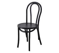 Vintage Solid Wood Rattan Dining Chair - Armless Design omic Backrest for Living Room Bedroom Office - Stylish Home Fur