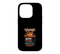 Vintage Soul Digital Mindset Retro Art Case for iPhone 14 Pro