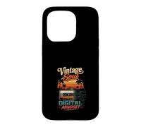 Vintage Soul Digital Mindset Retro Art Case for iPhone 15 Pro