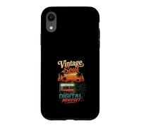 Vintage Soul Digital Mindset Retro Art Case for iPhone XR