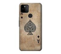 Vintage Spades Ace Card Case Cover For Google Pixel 5A 5G