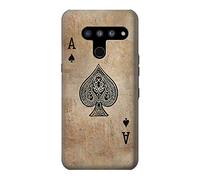 Vintage Spades Ace Card Case Cover For LG V50, LG V50 ThinQ 5G