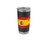 Vintage Spanish Flag Stainless Steel Insulated Tumbler