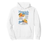 Vintage Spanish Orange Naranjada Fresca Retro Citrus Fruit C Pullover Hoodie