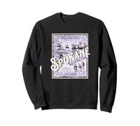 Vintage Spokane Washington The Lilac City Carousel Waterfall Sweatshirt