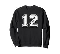 Vintage Sport Number 12 Twelve Sweatshirt
