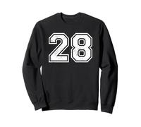 Vintage Sports Numbers 28 Twenty-Eight Sweatshirt