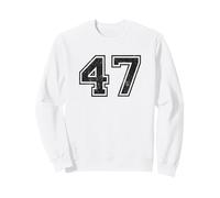 Vintage Sports Numbers 47 Forty-Seven Sweatshirt