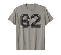 Vintage Sports Numbers 62 Sixty-Two T-Shirt