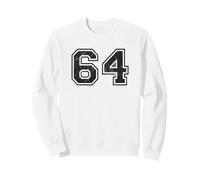 Vintage Sports Numbers 64 Sixty-Four Sweatshirt