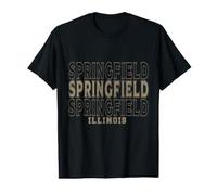 Vintage Springfield Illinois Value Graphic T-Shirt