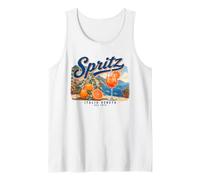 Vintage Spritz Italia Veneto Aperitivo Cocktail Italian Tank Top