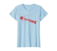 Vintage Sputnik USSR Soviet Union Soviet Space Travel T-Shirt