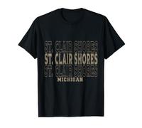 Vintage St. Clair Shores Michigan Value Graphic T-Shirt