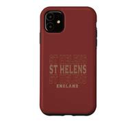 Vintage St Helens England Case for iPhone 11