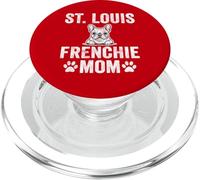 Vintage St. Louis Frenchie Mom French Bulldog Mama Dog Lover PopSockets PopGrip for MagSafe