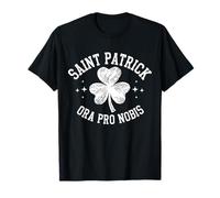Vintage St Patrick Ora Pro Nobis Traditional Catholic T-Shirt