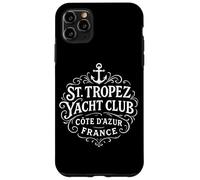 Vintage St. Tropez Yacht Club White Print Case for iPhone 11 Pro Max