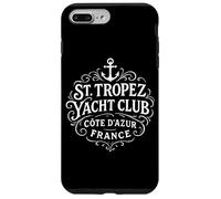 Vintage St. Tropez Yacht Club White Print Case for iPhone 7 Plus/8 Plus