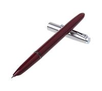 Vintage Stainless Steel Cap Fountain Pen 0.38mm Nib Business Office Gift Fountain Pen Bottles