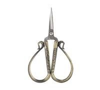 Vintage Stainless Steel Sewing Scissors, Precision Tip for Detailed Cutting, Durable Embroidery Scissors with Comfort Grip for Dressmakers, Crafters, Artists and DIY Enthusiasts