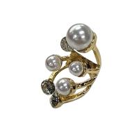 Vintage Star Shaped Gesture Rings For Women Men Punk Gothic Hand Rings Star Zircon Retro Crossed Band Jewelry Love Heart Band Zircon Retro Crossed