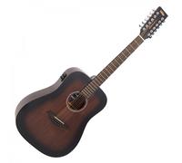 Vintage Statesboro 12 String Dreadnought Electro Whisky Sour